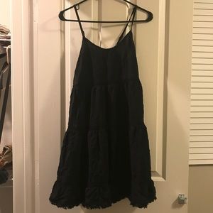 Black tank top dress